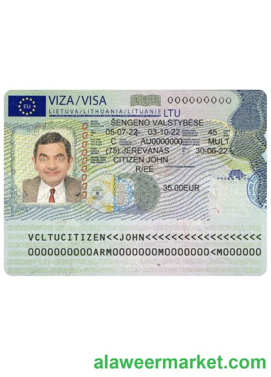 LITHUANIA SCHENGEN VISA FROM LITHUANIAN EMBASSY (2022)